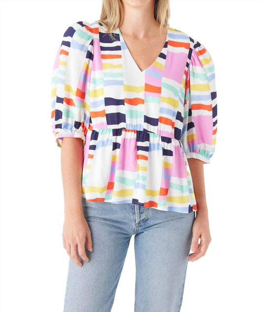 Crosby By Mollie Burch - Jacqueline Short Sleeve Top