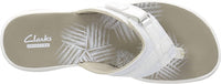 Clarks Women's Breeze Sea Slipper in white - women's shoe - alternate view