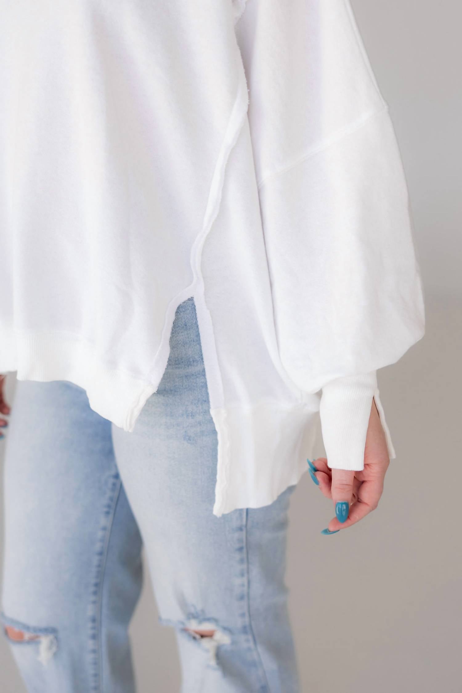 Free People - Camden Henley Sweatshirt