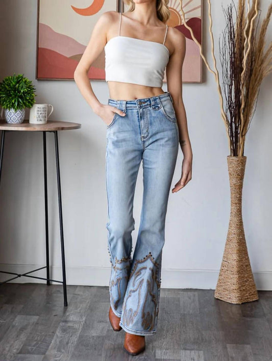 Oli & Hali - What's Happening Stud Jeans