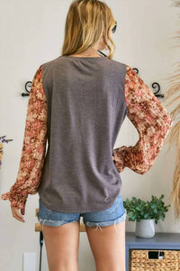 Adora - Sunset Bouquet Top