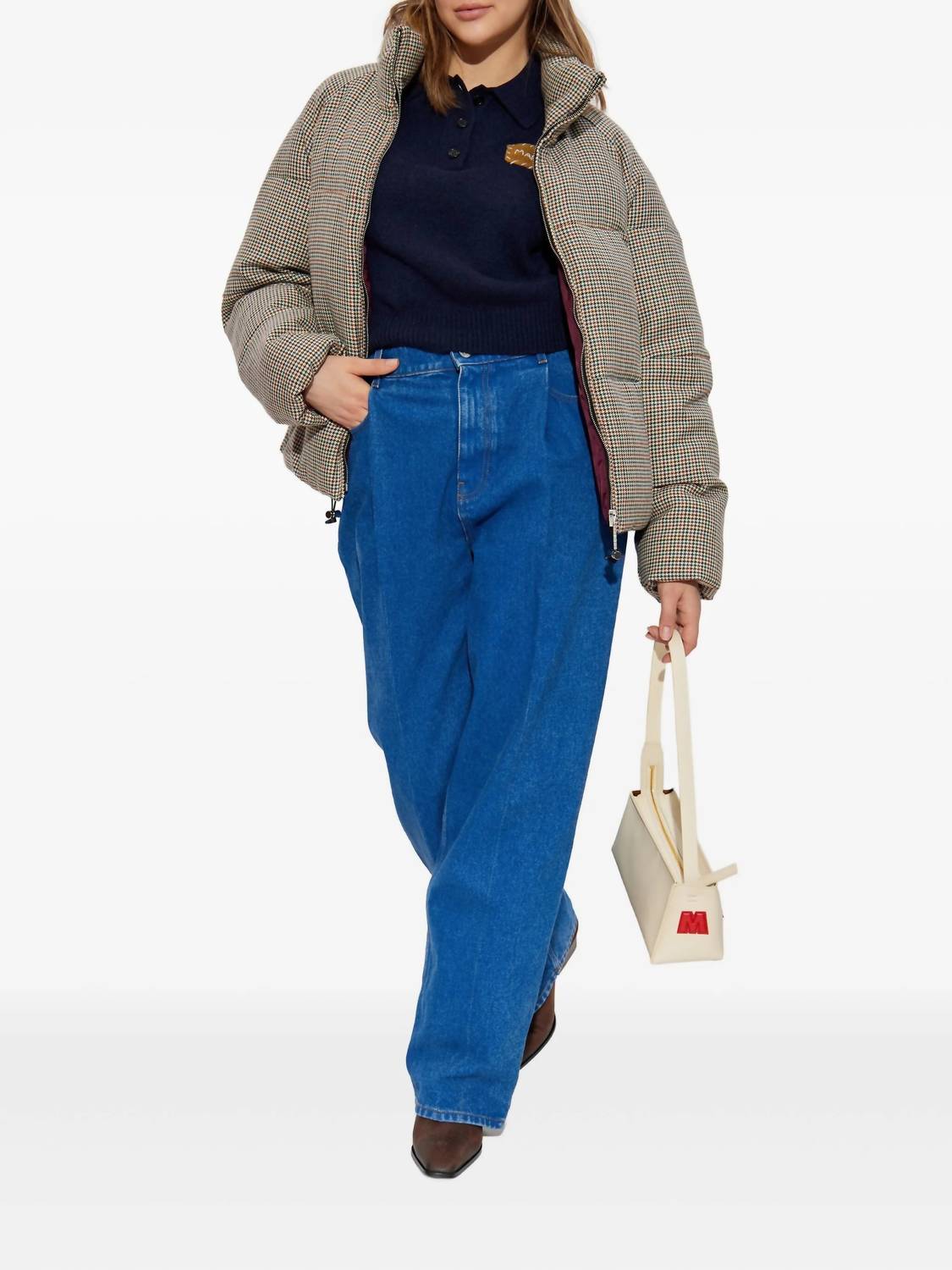 Marni - Wool Pied De Poule Jacket