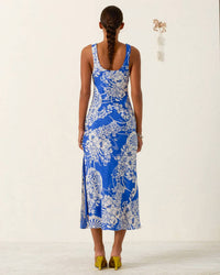 Alix Of Bohemia - Adele Floral Silk Dress