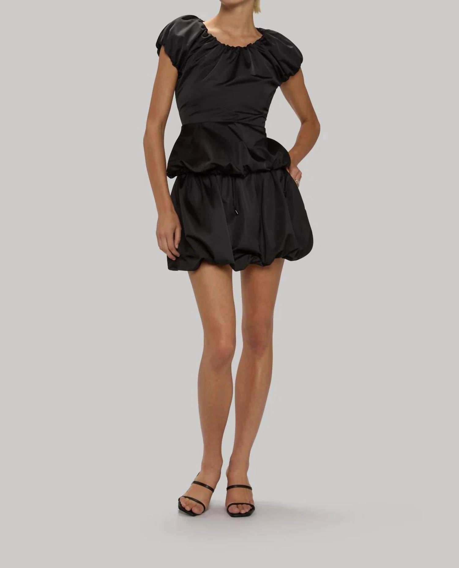 Jasmine Elaine - mini balloon skirt