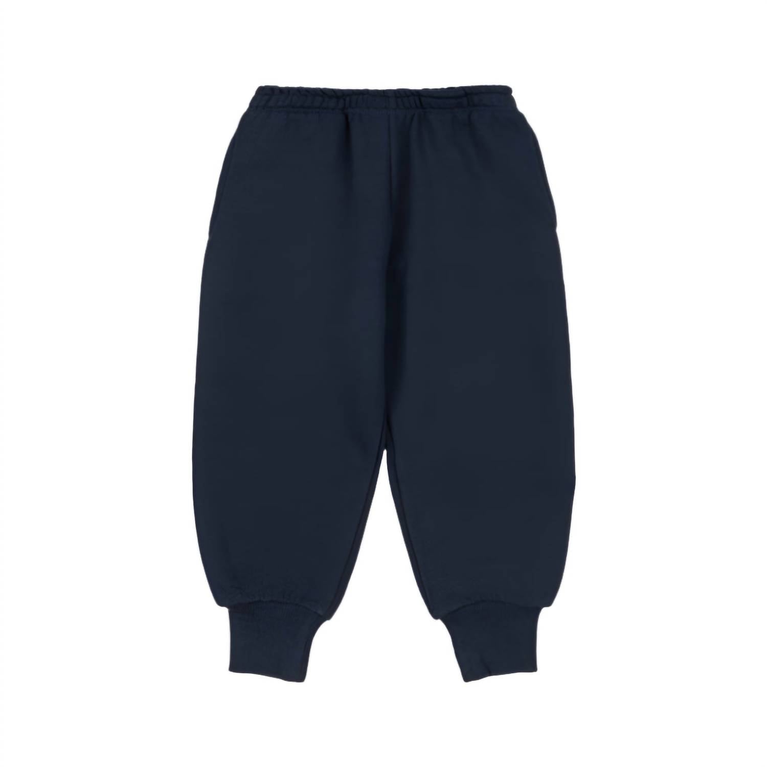 Konges Sløjd Boy's Loupy Lou Sweatpants in blue - kids' joggers