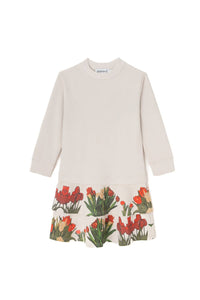 Sasha+Z - Girls Flower Print Dress