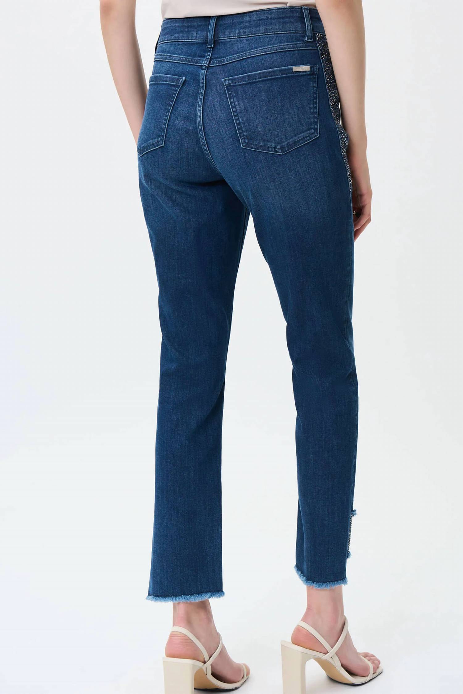 Joseph Ribkoff - Embellished Slim-Leg Jeans