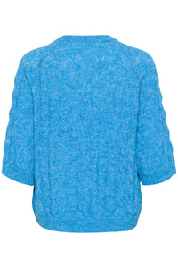 Kaffe - Malene Half Sleeve Round Neck Pullover Sweater