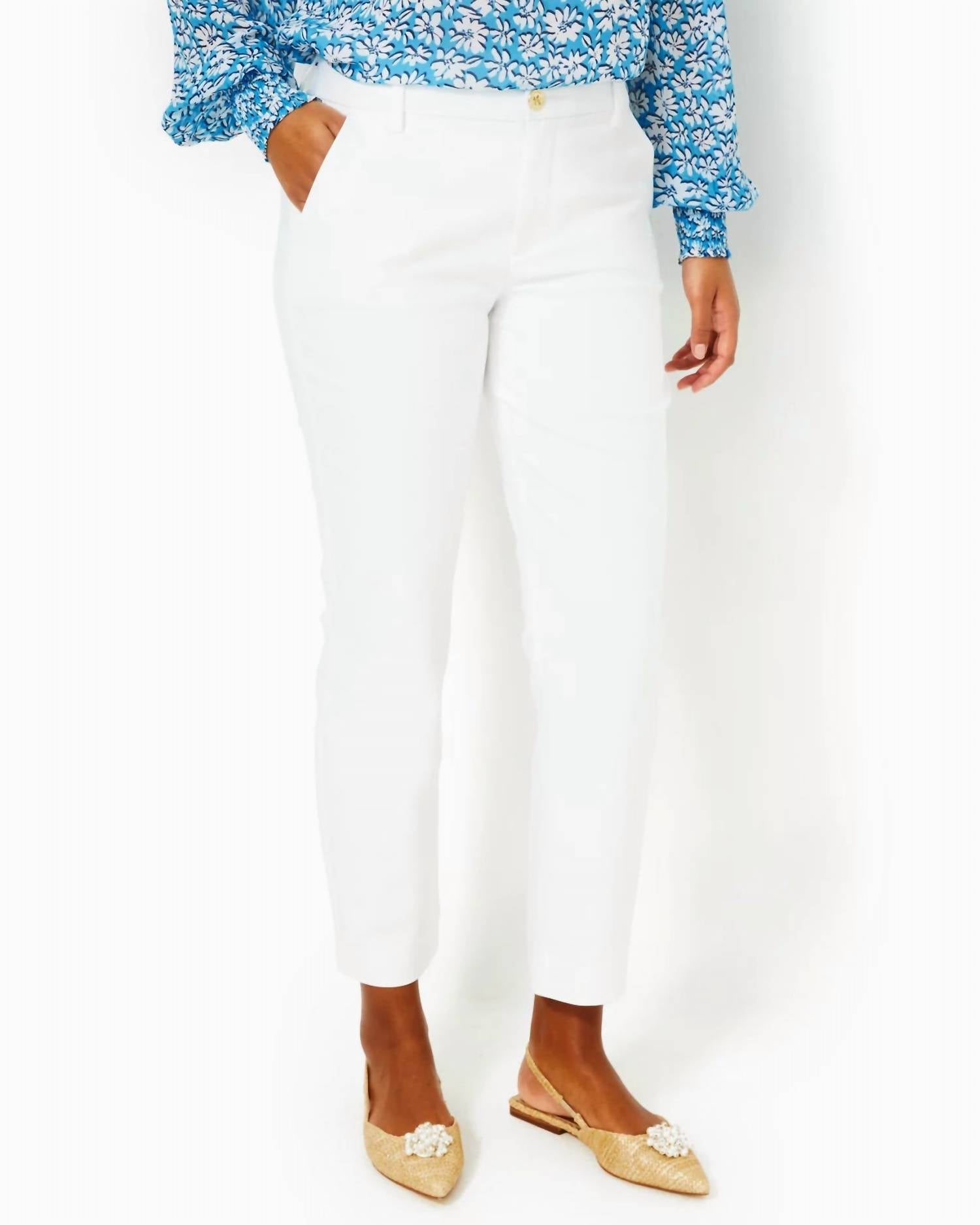 Lilly Pulitzer - Gretchen High Rise Straight Leg Pants