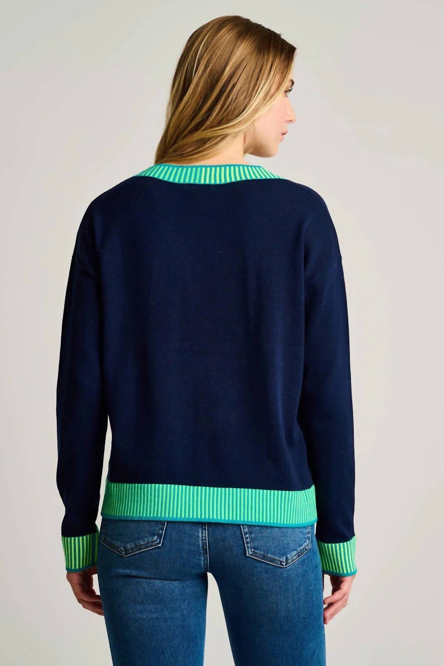 Lisa Todd - Rib Trim Sweater