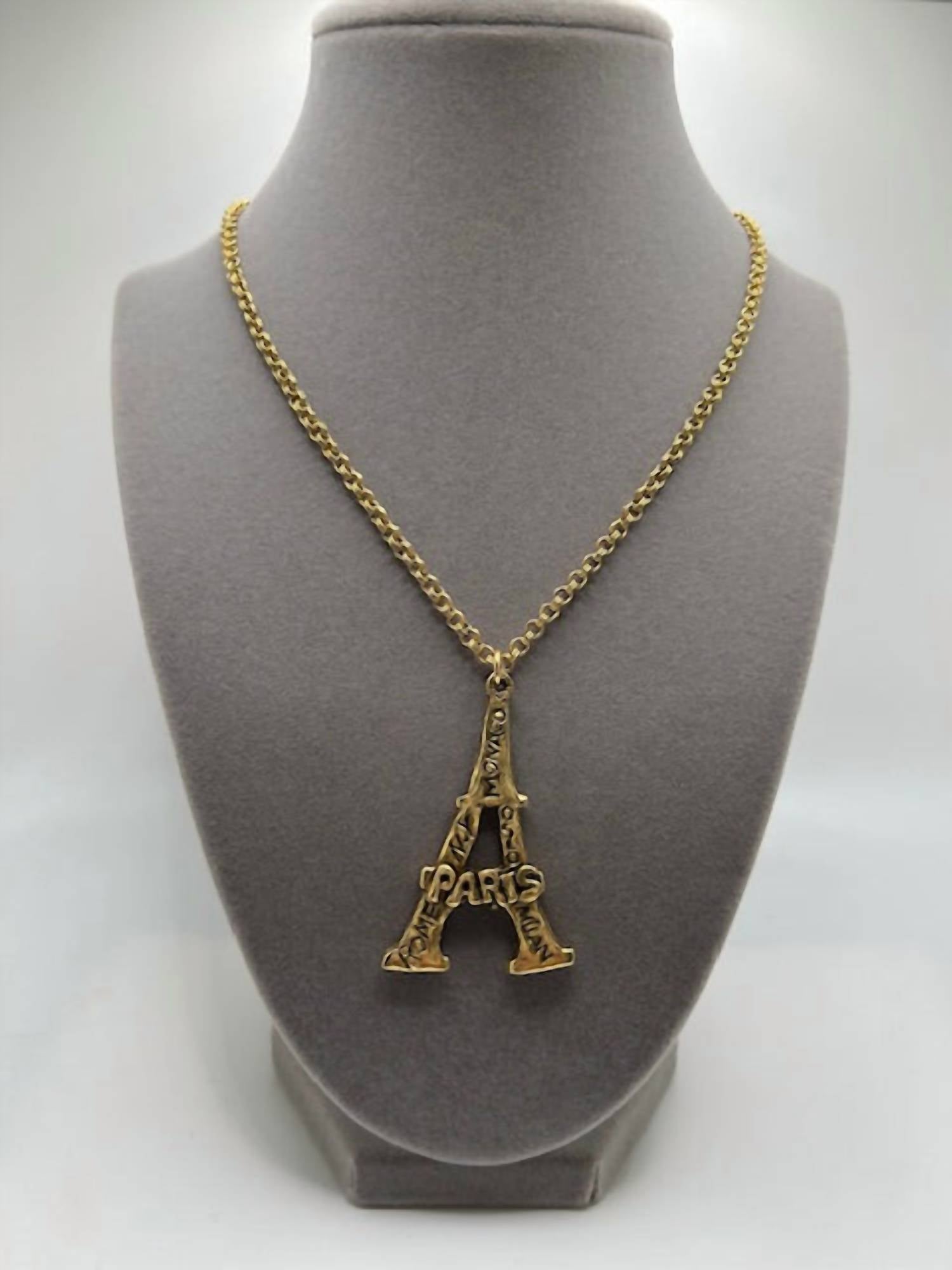 Yochi - Women's Eiffel Tower Necklace