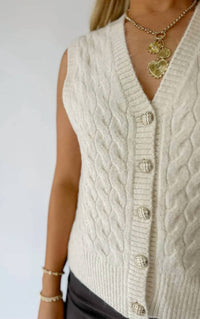 Bishop + Young - Estella Cable Knit Vest