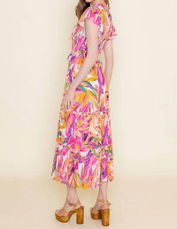 Fore Collection - Floral Smocked Dress