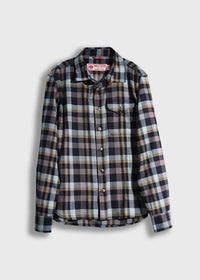 Iron & Resin Men's Palmer Shirt in navy - men's shirt