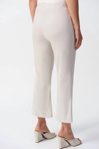 Joseph Ribkoff - Geometric Jacquard Flared Pull On Pant
