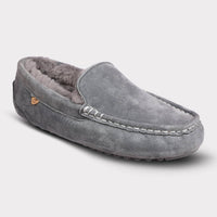 Lamo Women's Callie Slip-on Moccasin in charcoal - women's shoe - alternate view