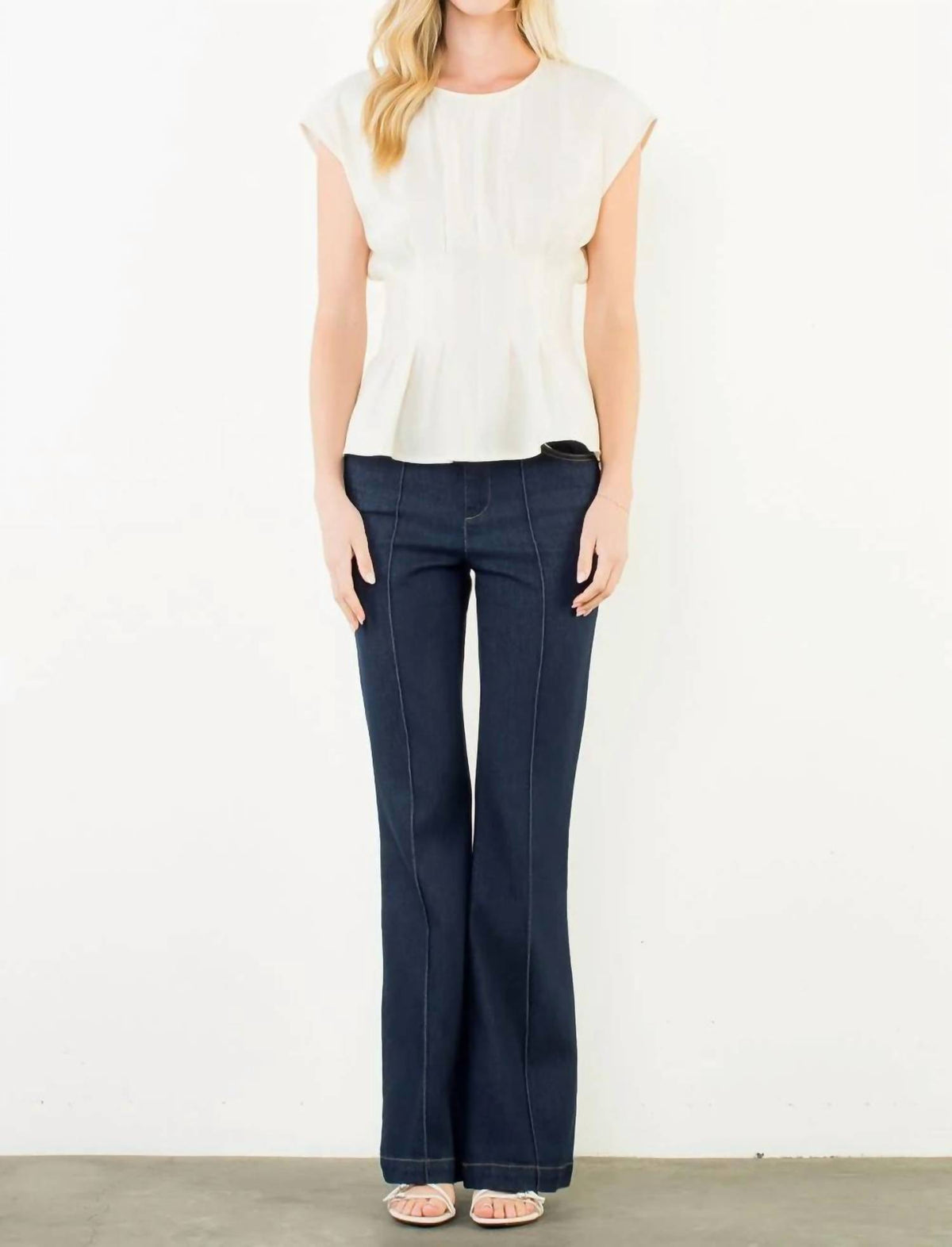 Thml - Women's Pintuck Top