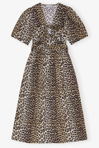 Ganni - Printed Cotton Dress