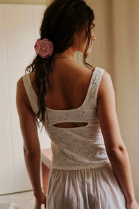 Free People - Full Bloom Eyelet Cami