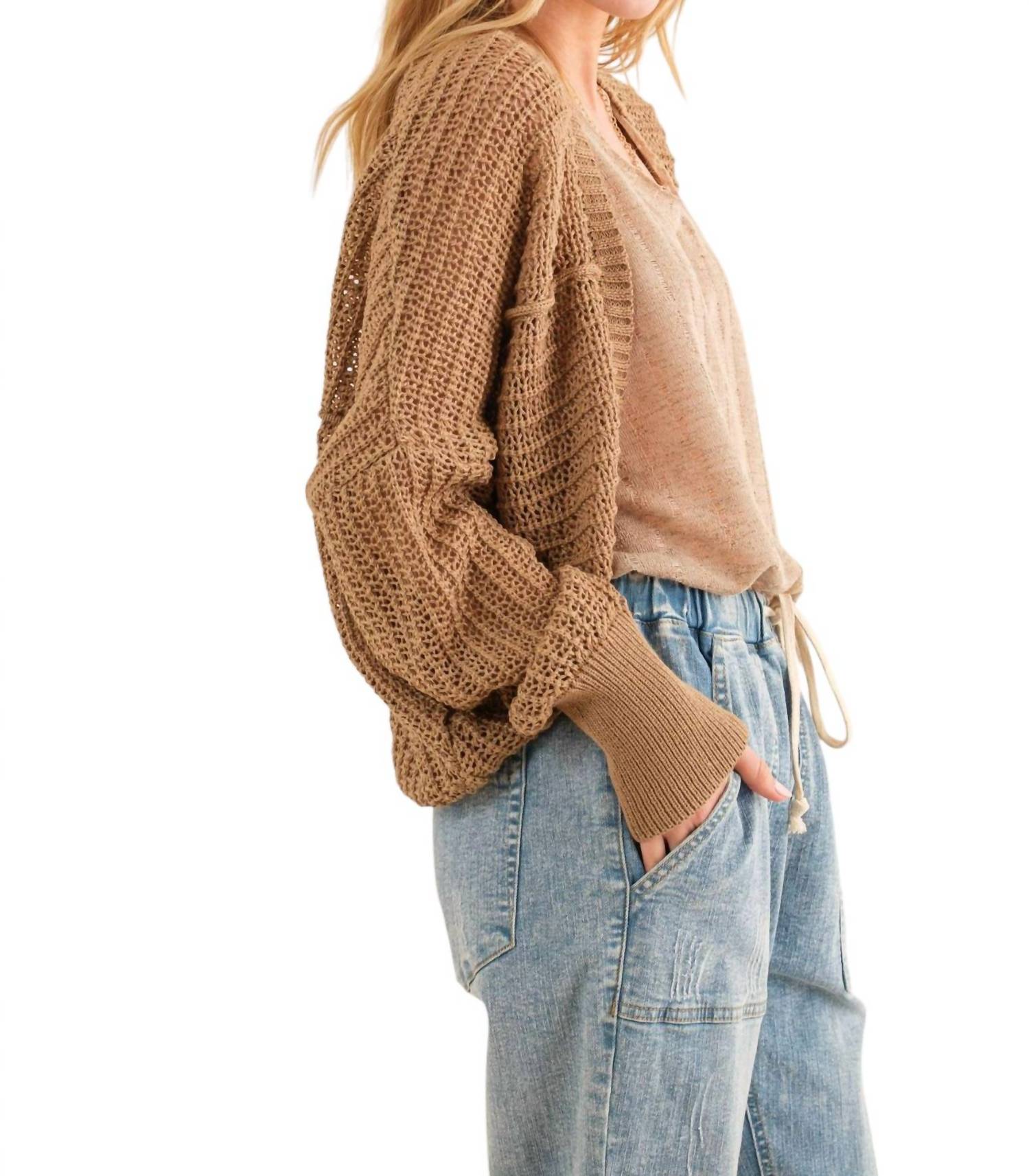 And The Why - How You Feel Bolero Cardigan