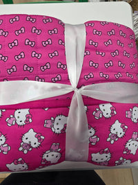Charlies Project - Girls Hello Cutie Double Quilted Bamboo Blanket