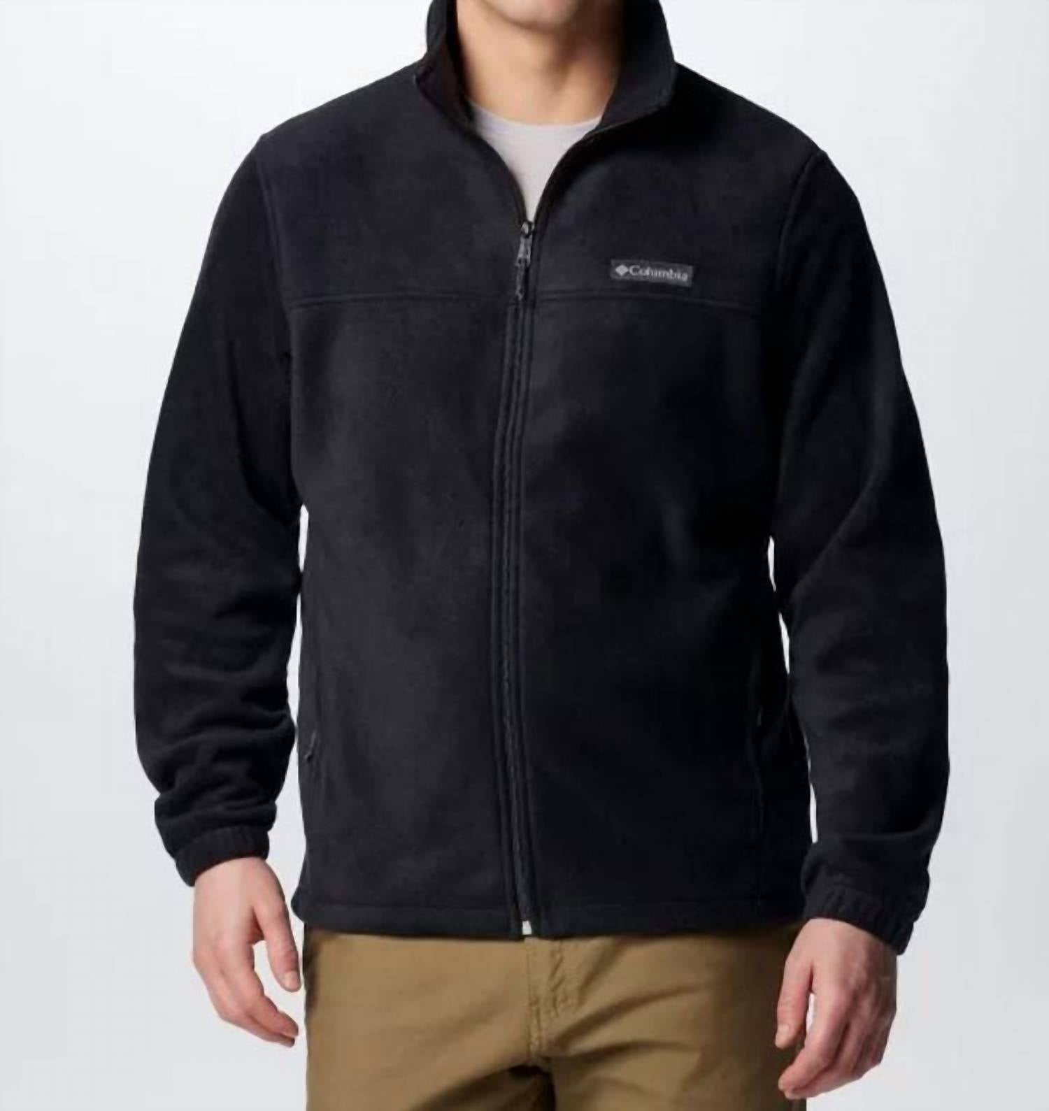 Columbia Steens Mountain Full Zip 2.0 Top in black - men's jacket