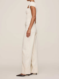 DL1961 - Women's Heart Knit Top in ivory 1 - women's blouse - view 4
