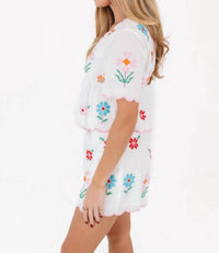 J.Marie - The Eloise V-neck Top
