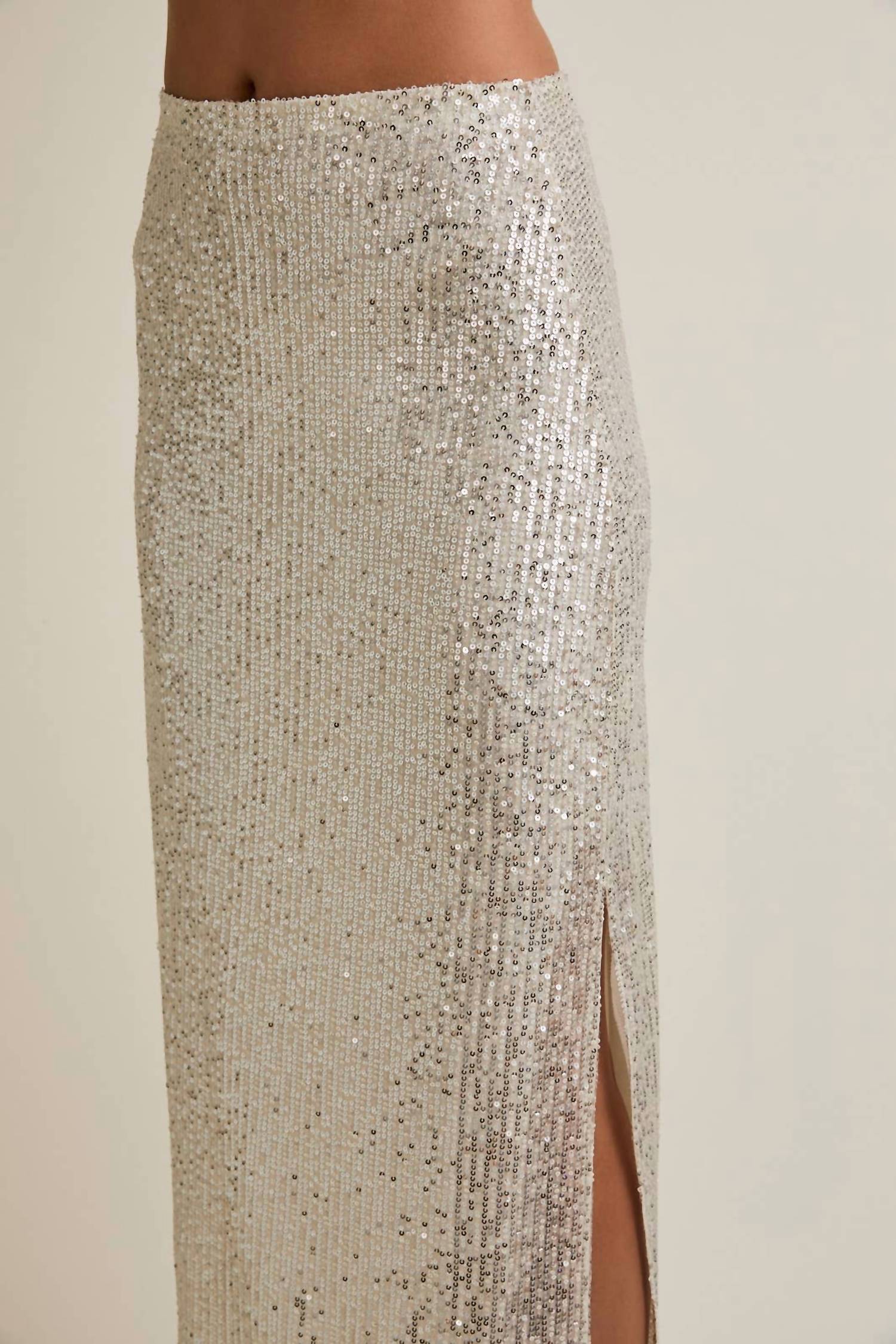 Gilli - Christine Sequin Maxi Skirt