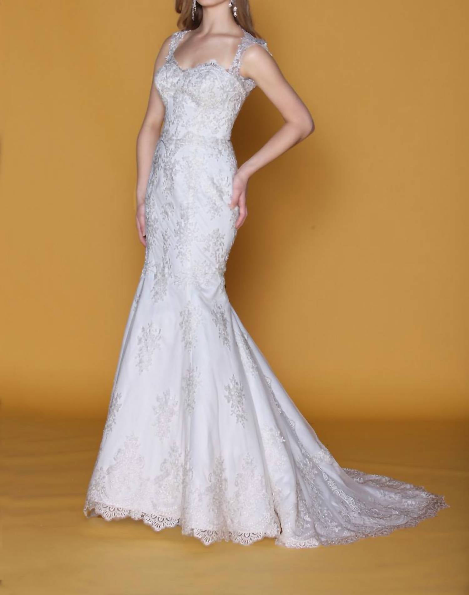 Impression Bridal - Mermaid Lace Wedding Dress