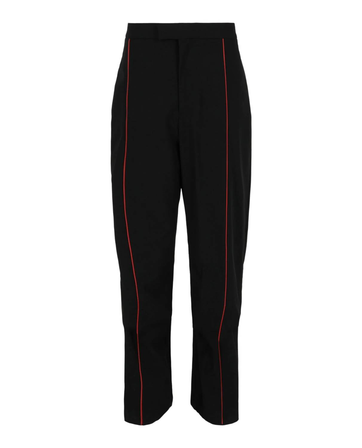 Salvatore Ferragamo - Men's Contrasting-trim Straight-leg Track Pants