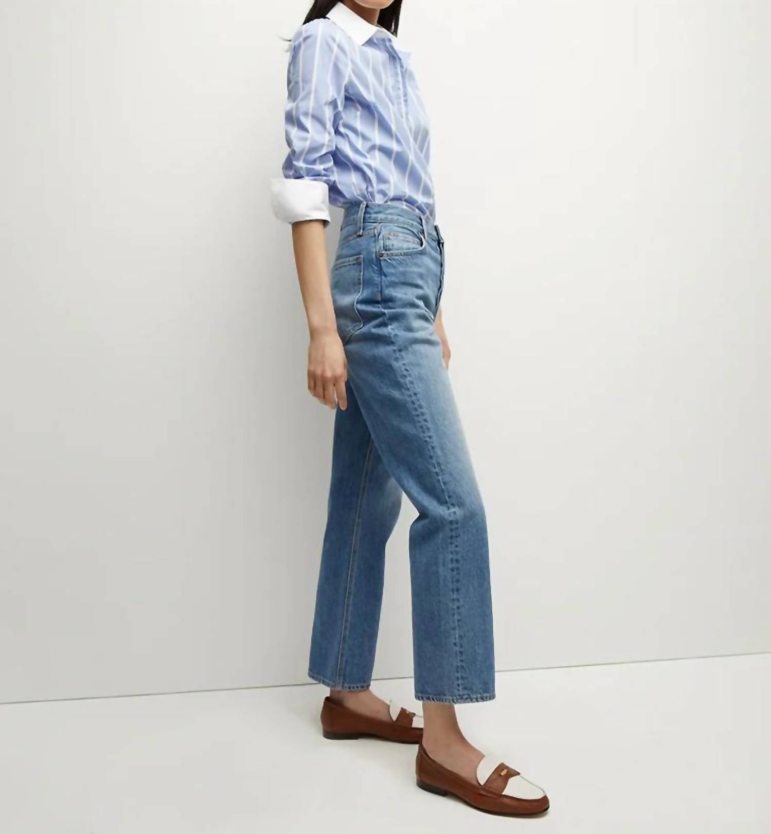 Veronica Beard - Daniela Ankle Straight Leg Jean
