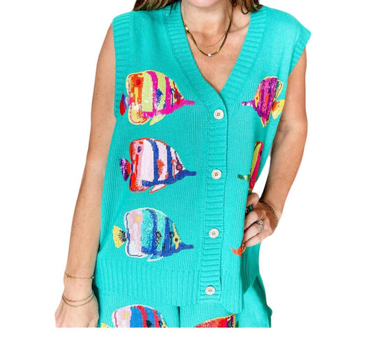 Queen Of Sparkles - Fish Vest