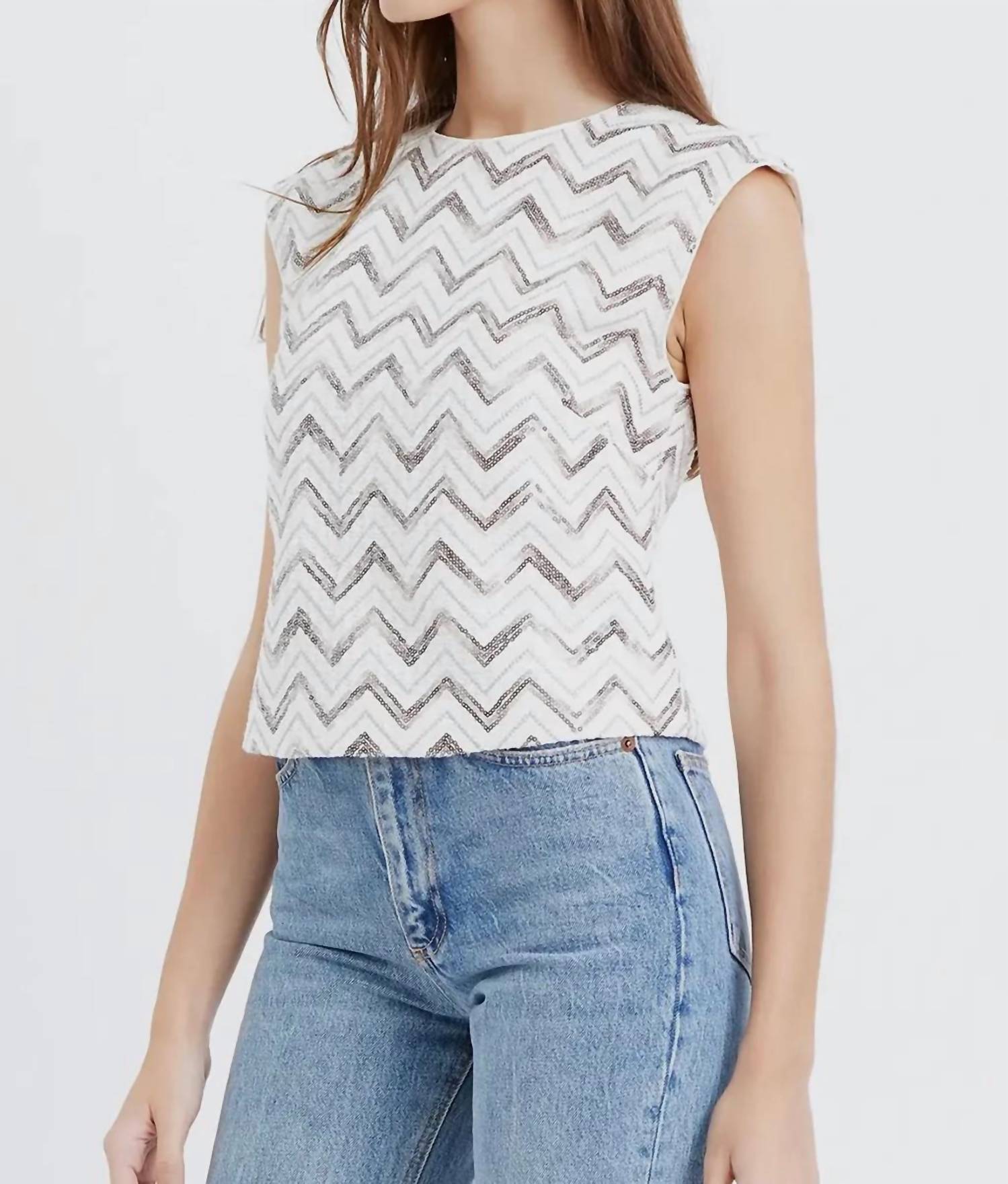 Greylin - Toledo Sequins Top