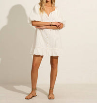 Auguste The Label - Alannah Embroidered Mini Dress