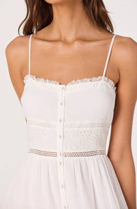 Astr - Annabel Woven Tiered Midi Dress