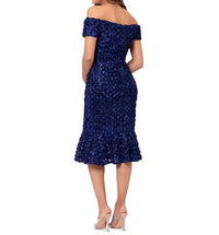 Xscape - Off The Shoulder Lace Fit And Flare Dress