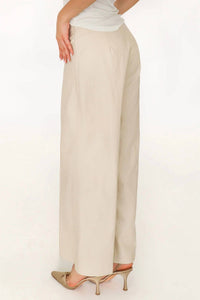 Another Love - Sparkle Wide Leg Vegan Leather Pants