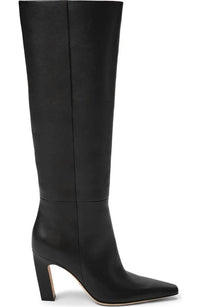Paige Women's Wylder Tall Boots in black - women's shoe - detail view