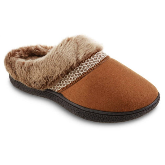 Isotoner - Women's Recycled Microsuede Mallory Hoodback Slipper