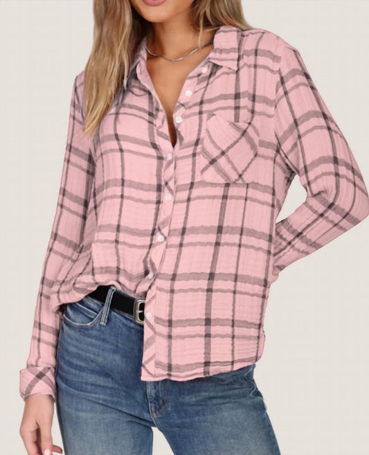 Dylan - Taylor Plaid Button Front Shirt