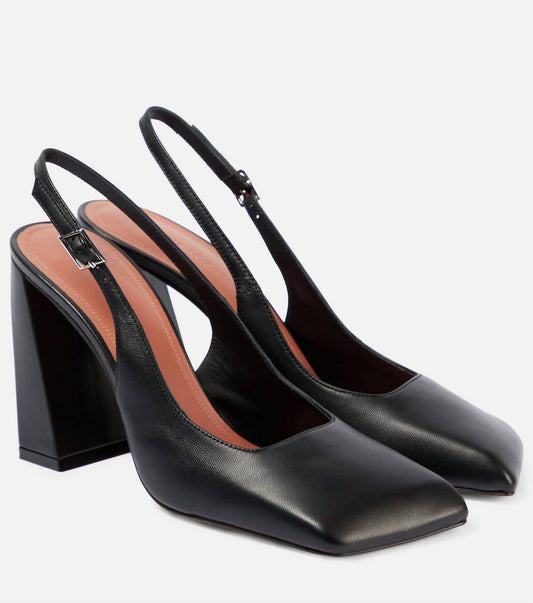 Amina Muaddi - Women's Charlotte Slingback Heel