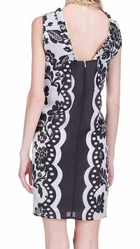 Joy Joy - Women's Ruffles Neck Mini Dress