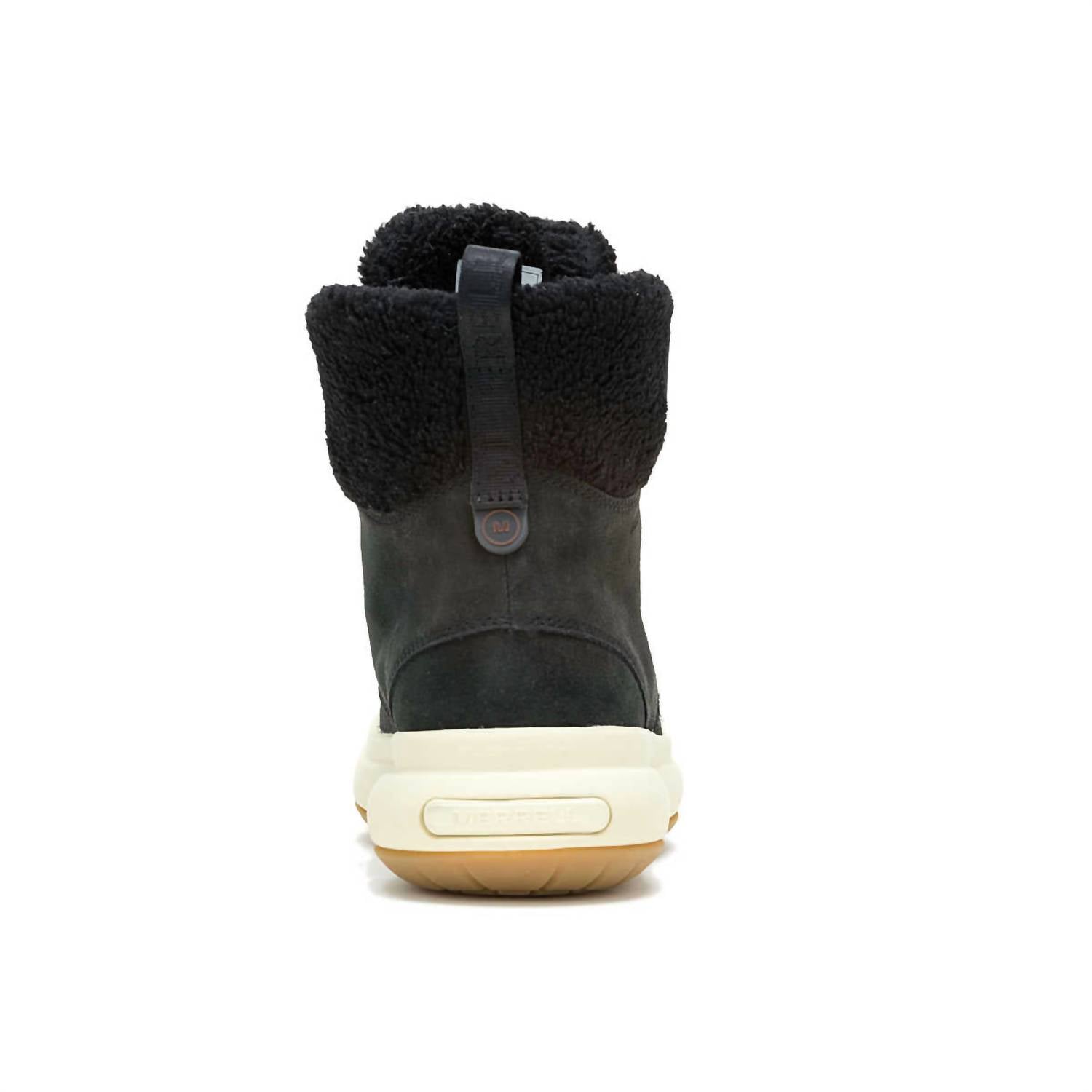 MERRELL Women's Marquette Thermo Lace Waterproof Boot in black - women's shoe - view 4