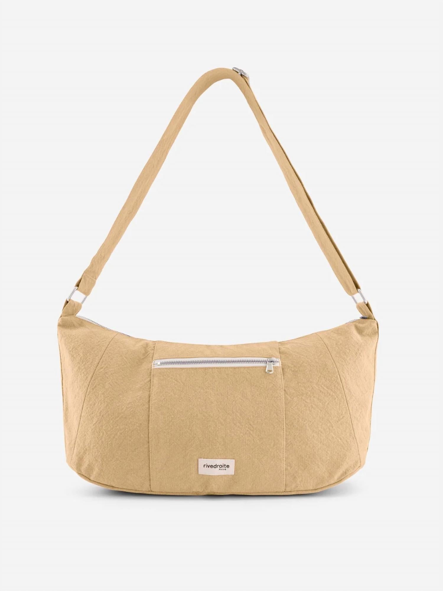 Rivedroite Paris Women's Charlot Crossbody Bag in beige - women's bag