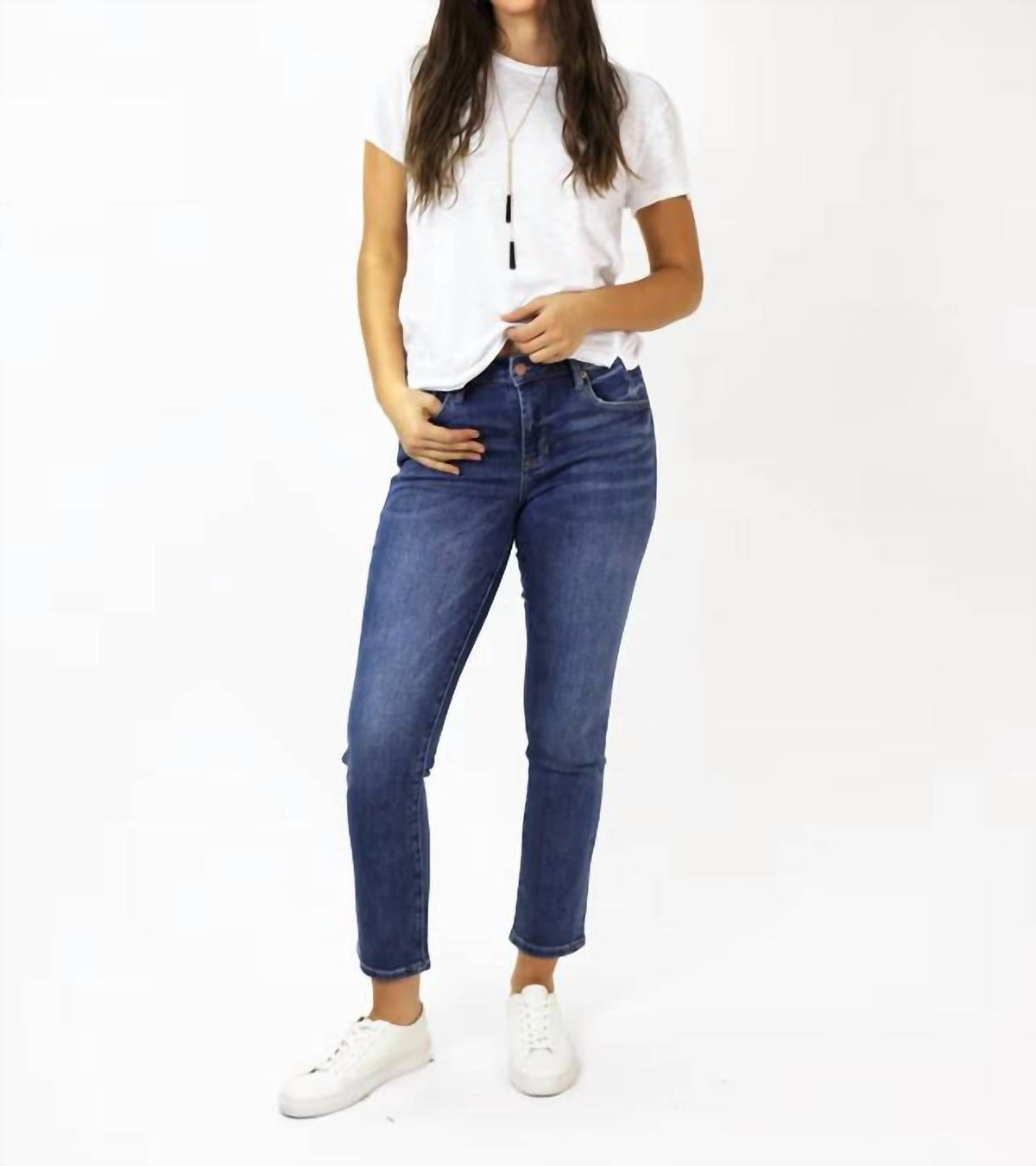 Dear John Denim - Blaire Mid-Rise Slim Straight Jeans