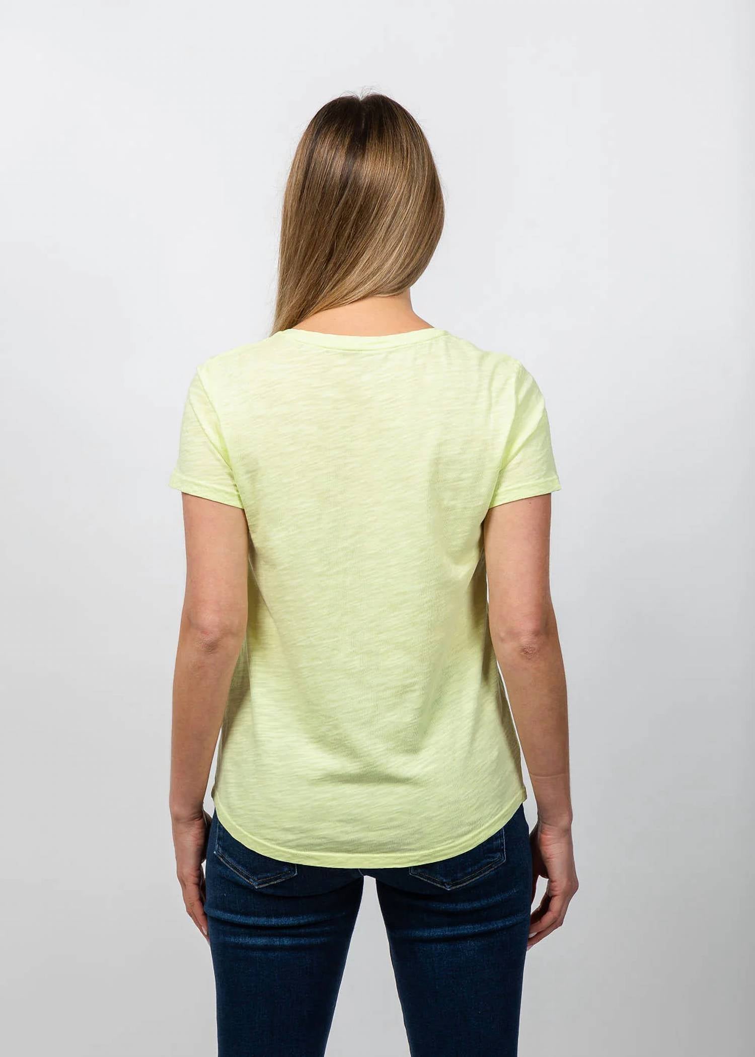 Elliott Lauren - Short Sleeve V-neck Tee