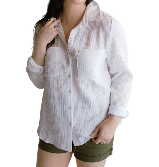 Z Supply - Kaili Button Up Gauze Top