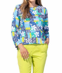 Habitat - Island Hand Block Cotton Boxy Tee