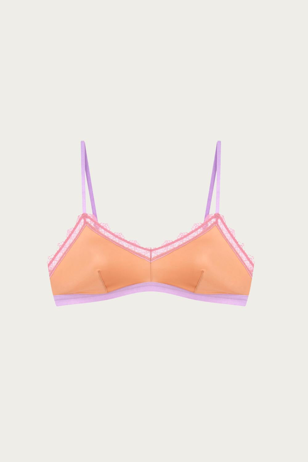 CYDNEY LACE TRIM BRALETTE